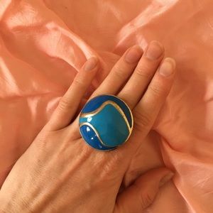 set of 7 statement rings